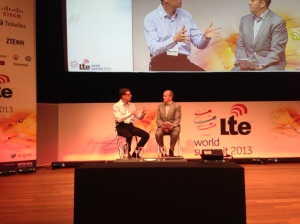 Informa’s chief research analyst Mark Newman and Vodafone Netherlands CEO, Rob Shuter